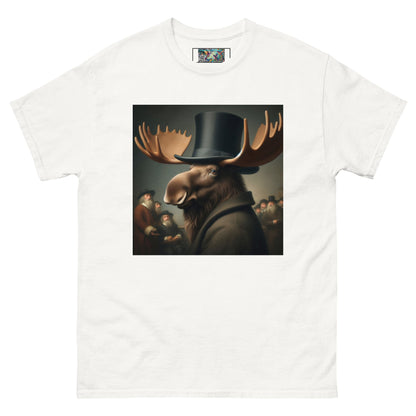 Remby Moose Unisex classic tee by Gregg Acini Adoree Designs - Gregg Acini Adoree Designs - Tee Shirt
