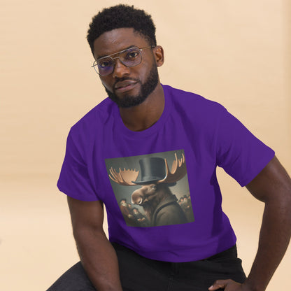 Remby Moose Unisex classic tee by Gregg Acini Adoree Designs - Gregg Acini Adoree Designs - Tee Shirt