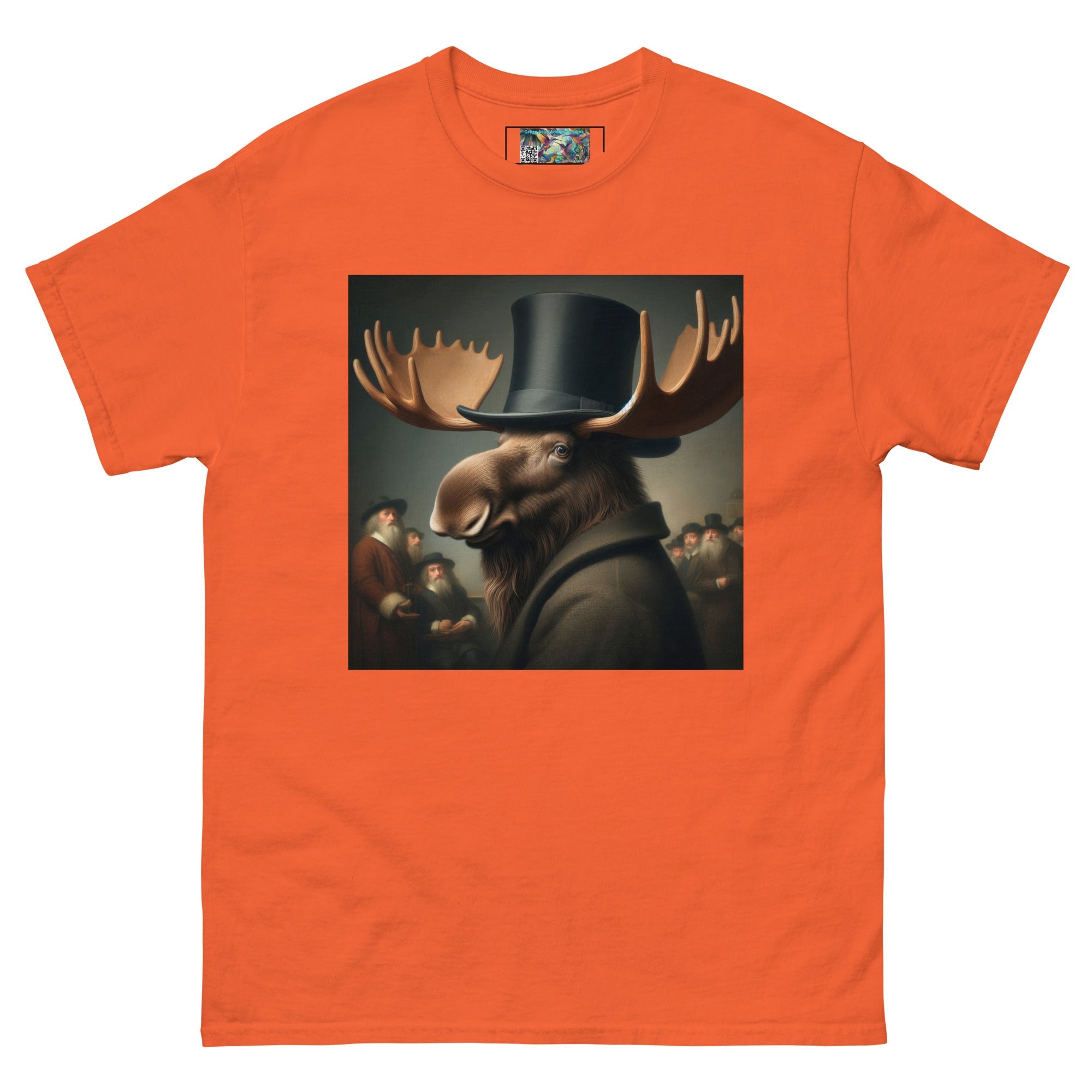 Remby Moose Unisex classic tee by Gregg Acini Adoree Designs - Gregg Acini Adoree Designs - Tee Shirt