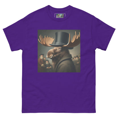 Remby Moose Unisex classic tee by Gregg Acini Adoree Designs - Gregg Acini Adoree Designs - Tee Shirt