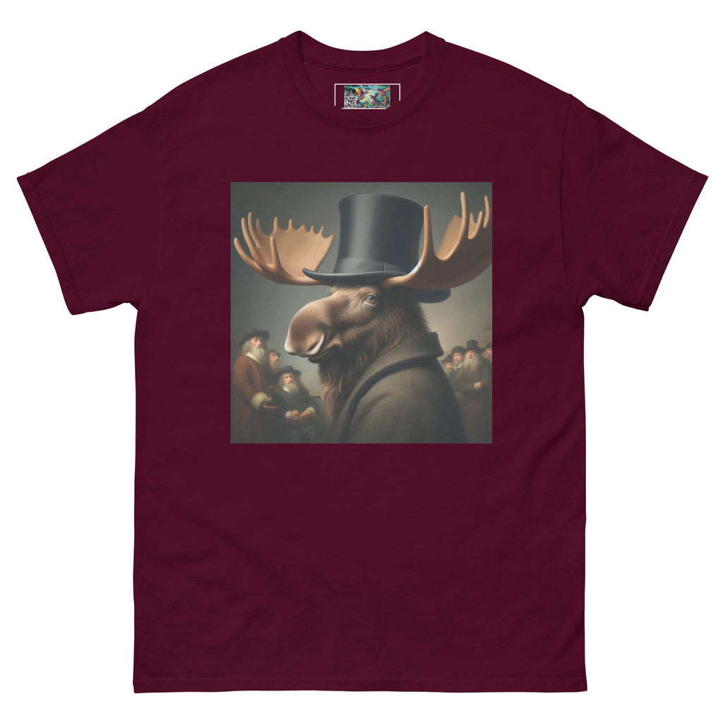 Remby Moose Unisex classic tee by Gregg Acini Adoree Designs - Gregg Acini Adoree Designs - Tee Shirt