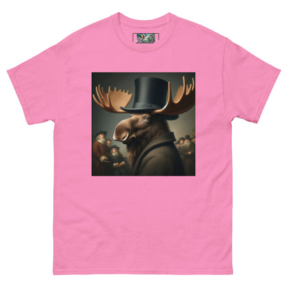 Remby Moose Unisex classic tee by Gregg Acini Adoree Designs - Gregg Acini Adoree Designs - Tee Shirt