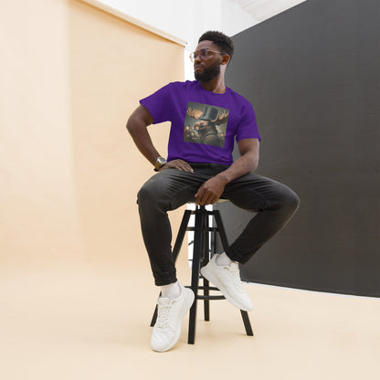 Remby Moose Unisex classic tee by Gregg Acini Adoree Designs - Gregg Acini Adoree Designs - Tee Shirt