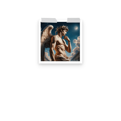 Sculpted Angel Photo paper poster - Gregg Acini Adoree Designs - Art