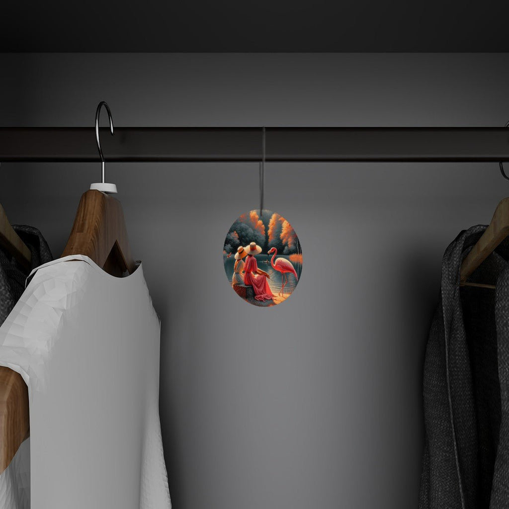 Set 1 - Round Shape Car Air Freshener Cards 6 Pieces - Gregg Acini Adoree Designs - Air Freshener