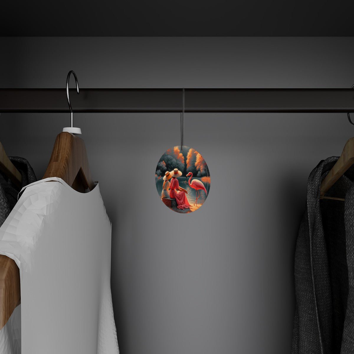 Set 1 - Round Shape Car Air Freshener Cards 6 Pieces - Gregg Acini Adoree Designs - Air Freshener