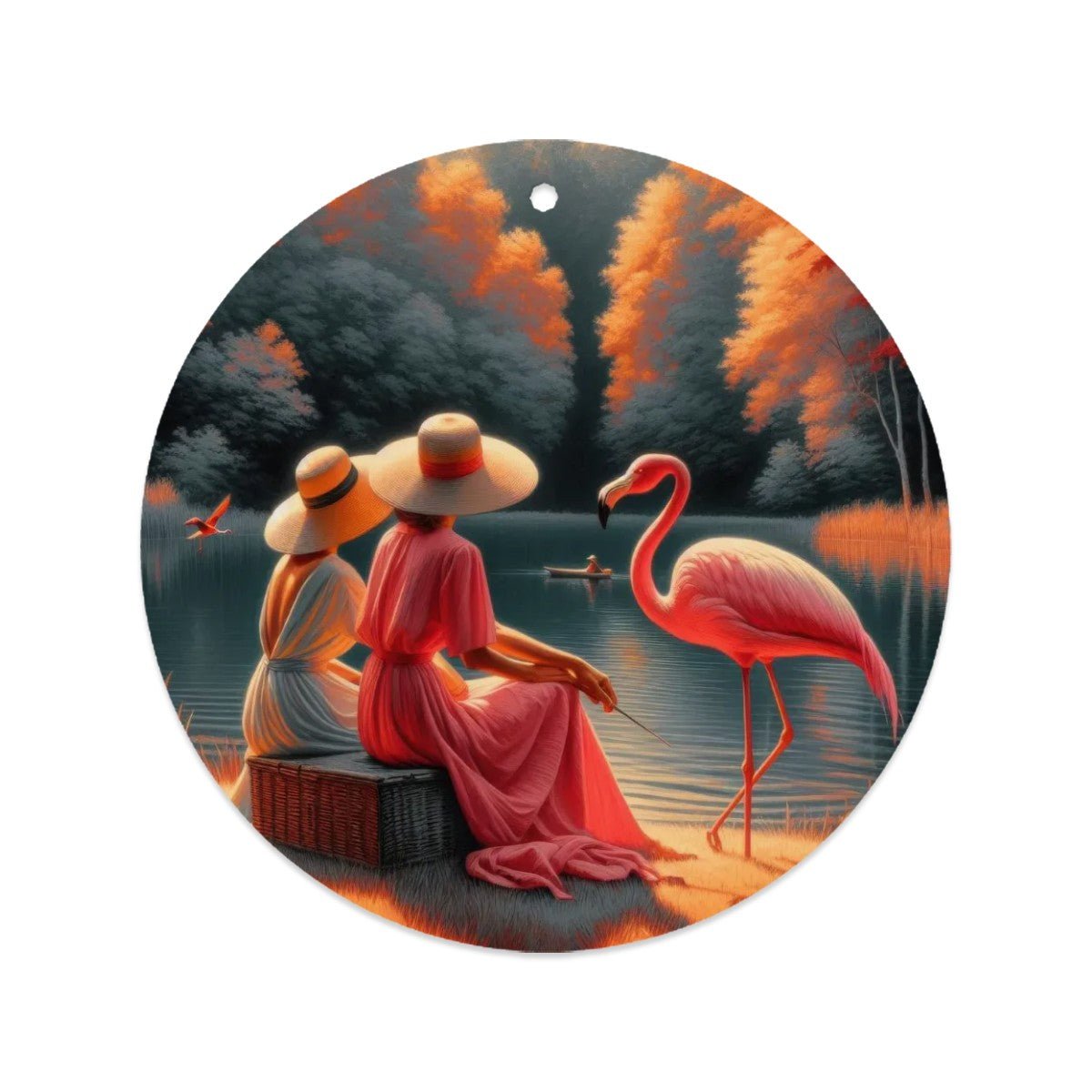 Set 1 - Round Shape Car Air Freshener Cards 6 Pieces - Gregg Acini Adoree Designs - Air Freshener