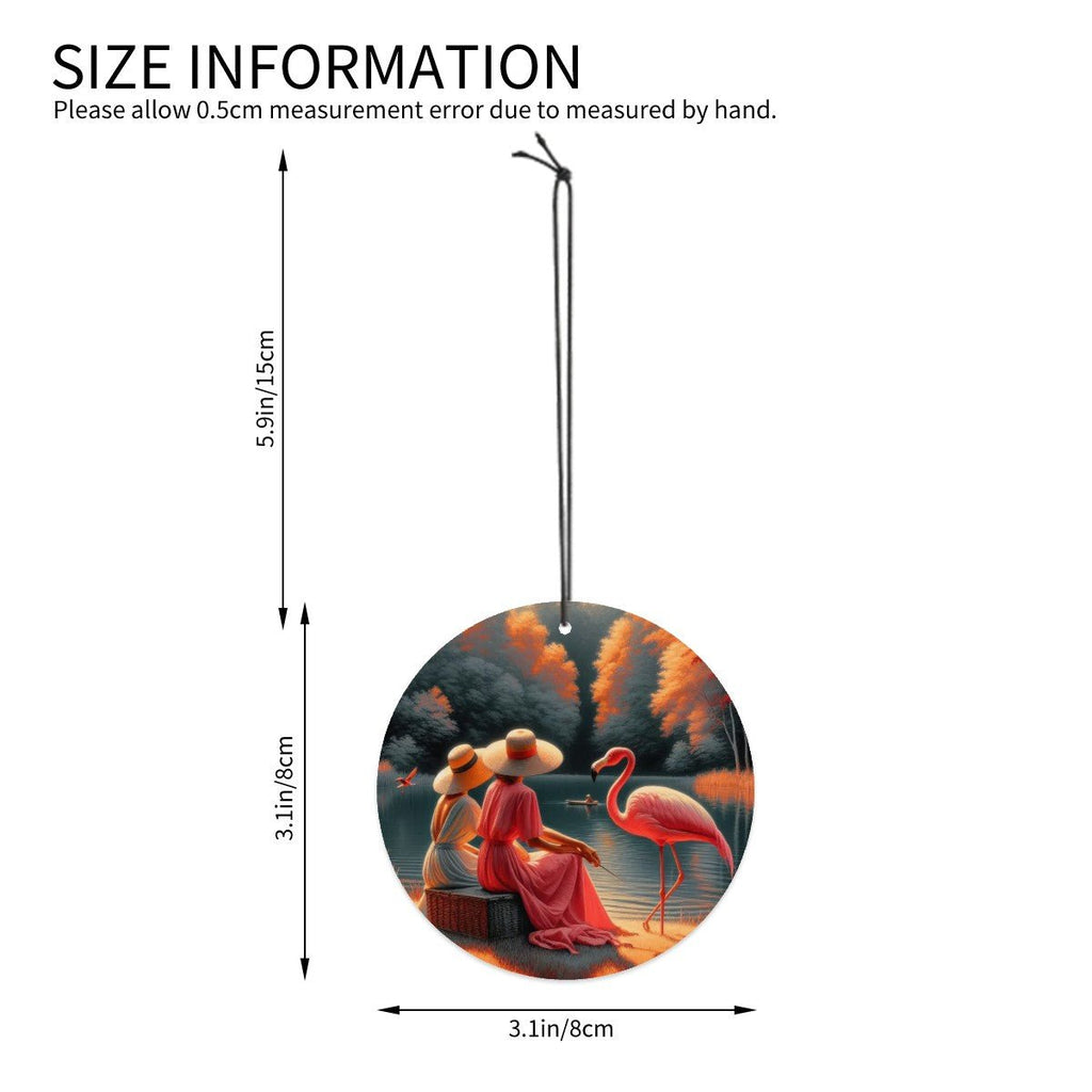 Set 1 - Round Shape Car Air Freshener Cards 6 Pieces - Gregg Acini Adoree Designs - Air Freshener