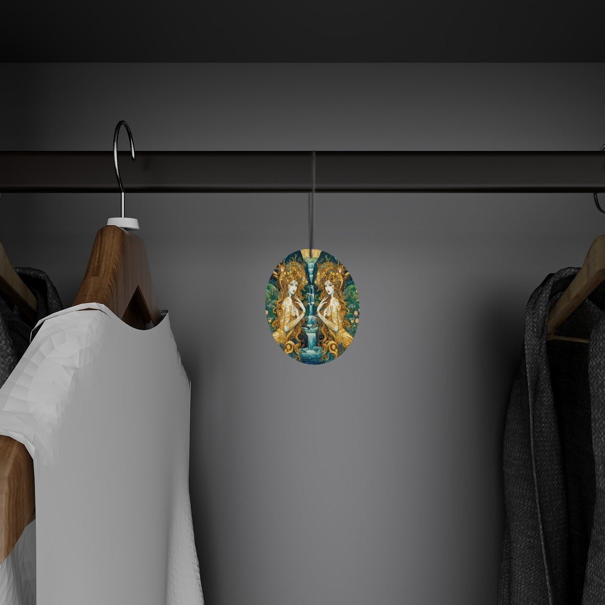 Set 2 - Round Shape Car Air Freshener Cards 6 Pieces - Gregg Acini Adoree Designs - Air Freshener