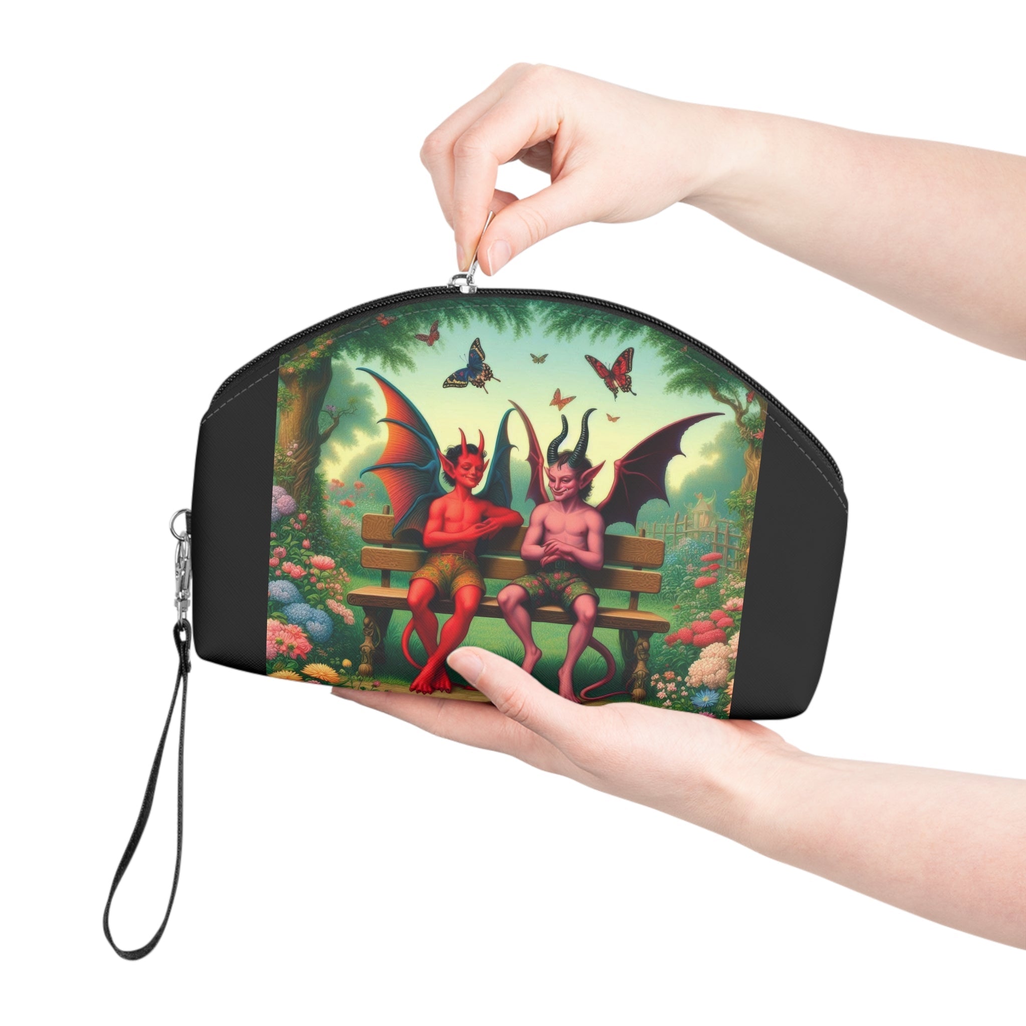 Shenanigans Makeup Bag – Cosmetic Pouch - Gregg Acini Adoree Designs - Bags