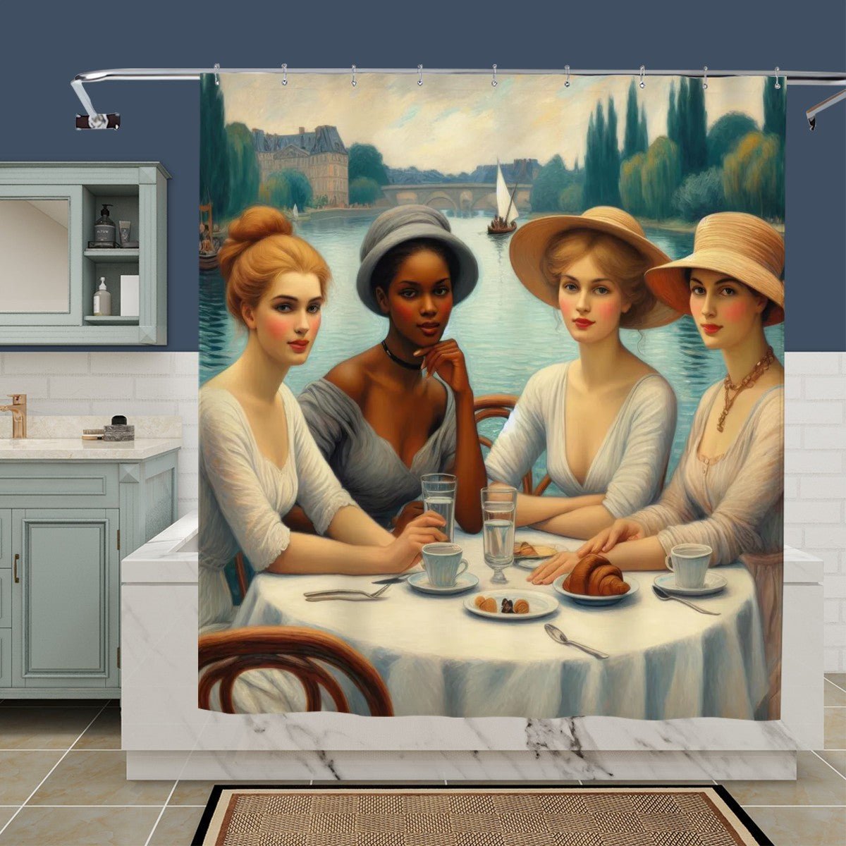 Shower Curtain - Gregg Acini Adoree Designs - shower curtain