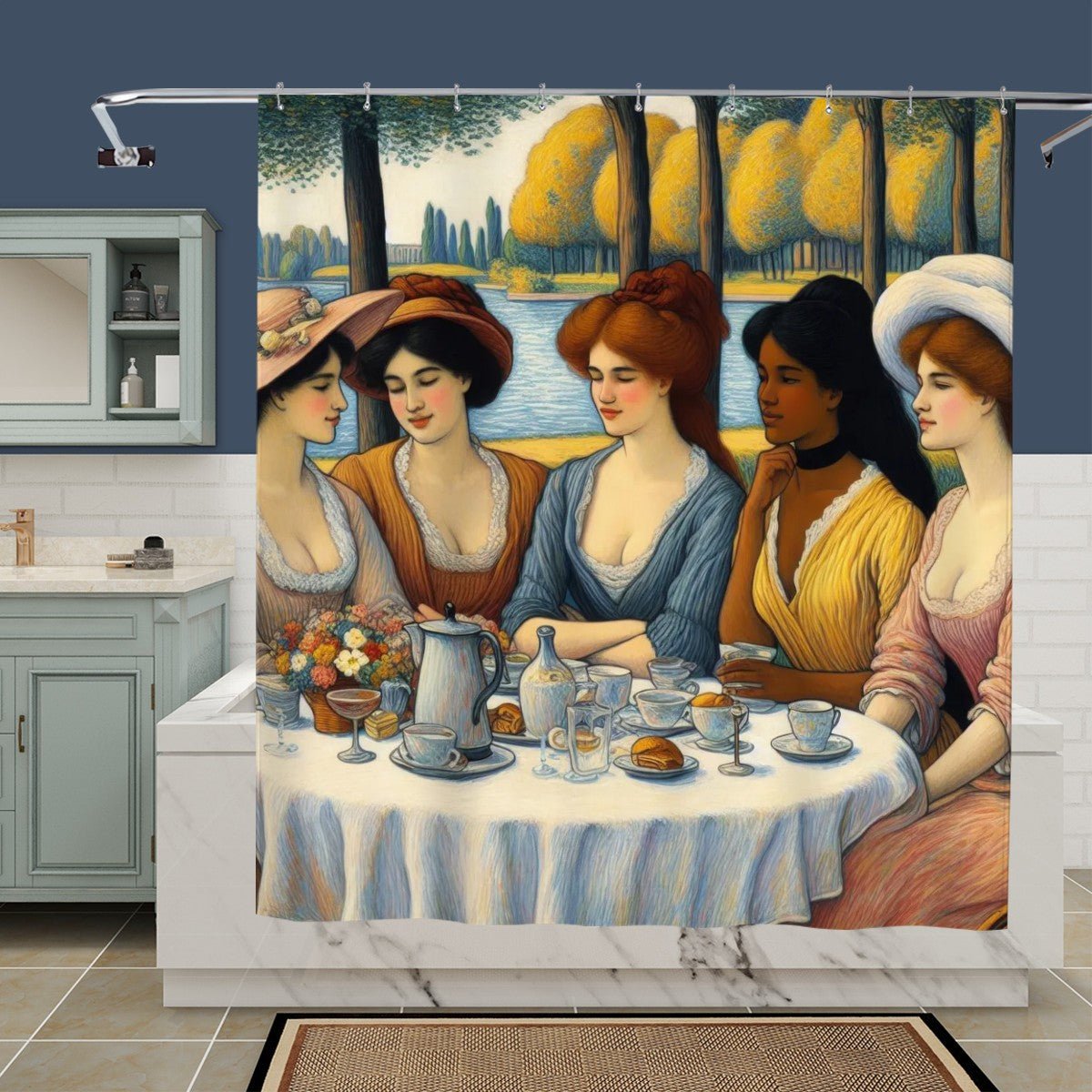 Shower Curtain - Gregg Acini Adoree Designs - shower curtain