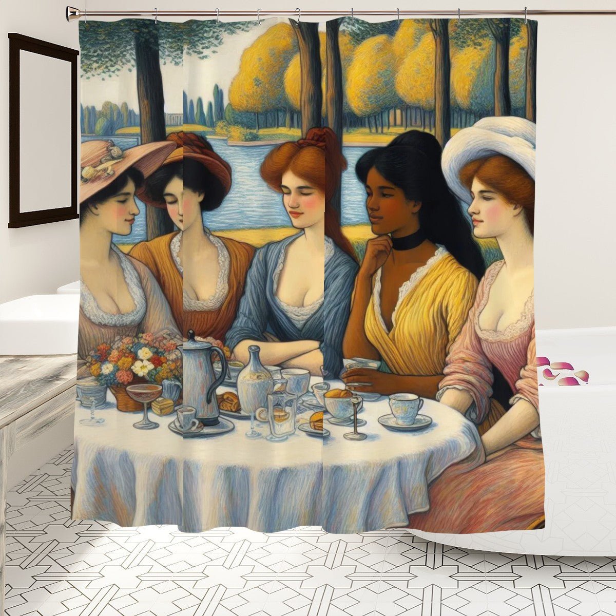 Shower Curtain - Gregg Acini Adoree Designs - shower curtain