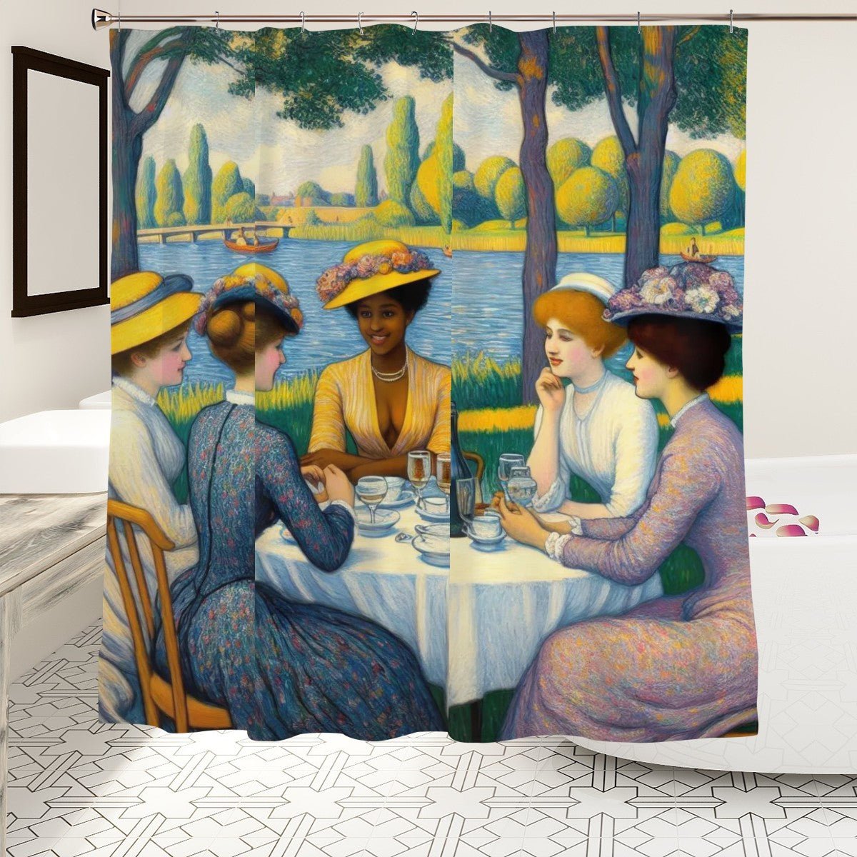 Shower Curtain - Gregg Acini Adoree Designs - shower curtain