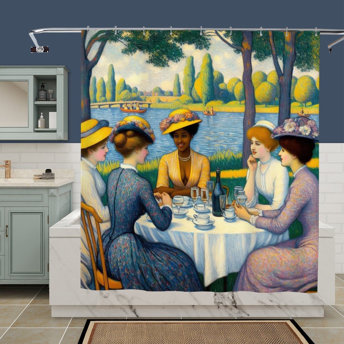 Shower Curtain - Gregg Acini Adoree Designs - shower curtain