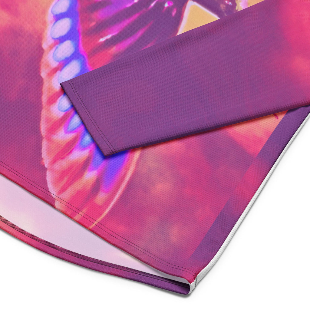 Shrine Hummingbird Recycled hockey fan jersey - Gregg Acini Adoree Designs - Hockey Jersey