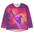 Shrine Hummingbird Recycled hockey fan jersey - Gregg Acini Adoree Designs - Hockey Jersey
