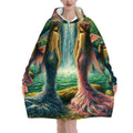 Sisters Adult Blanket Hoodie - Gregg Acini Adoree Designs - Hooded Blanket