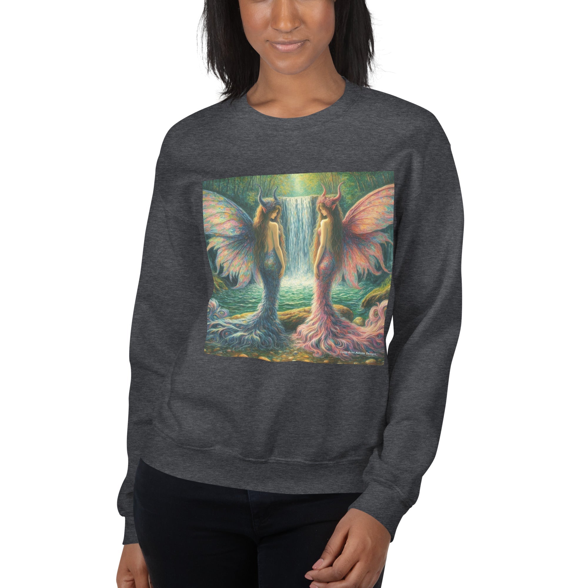 Sisters Unisex Sweatshirt by Gregg Acini Adoree Designs - Gregg Acini Adoree Designs - Sweatshirt