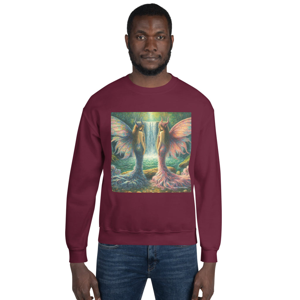 Sisters Unisex Sweatshirt by Gregg Acini Adoree Designs - Gregg Acini Adoree Designs - Sweatshirt