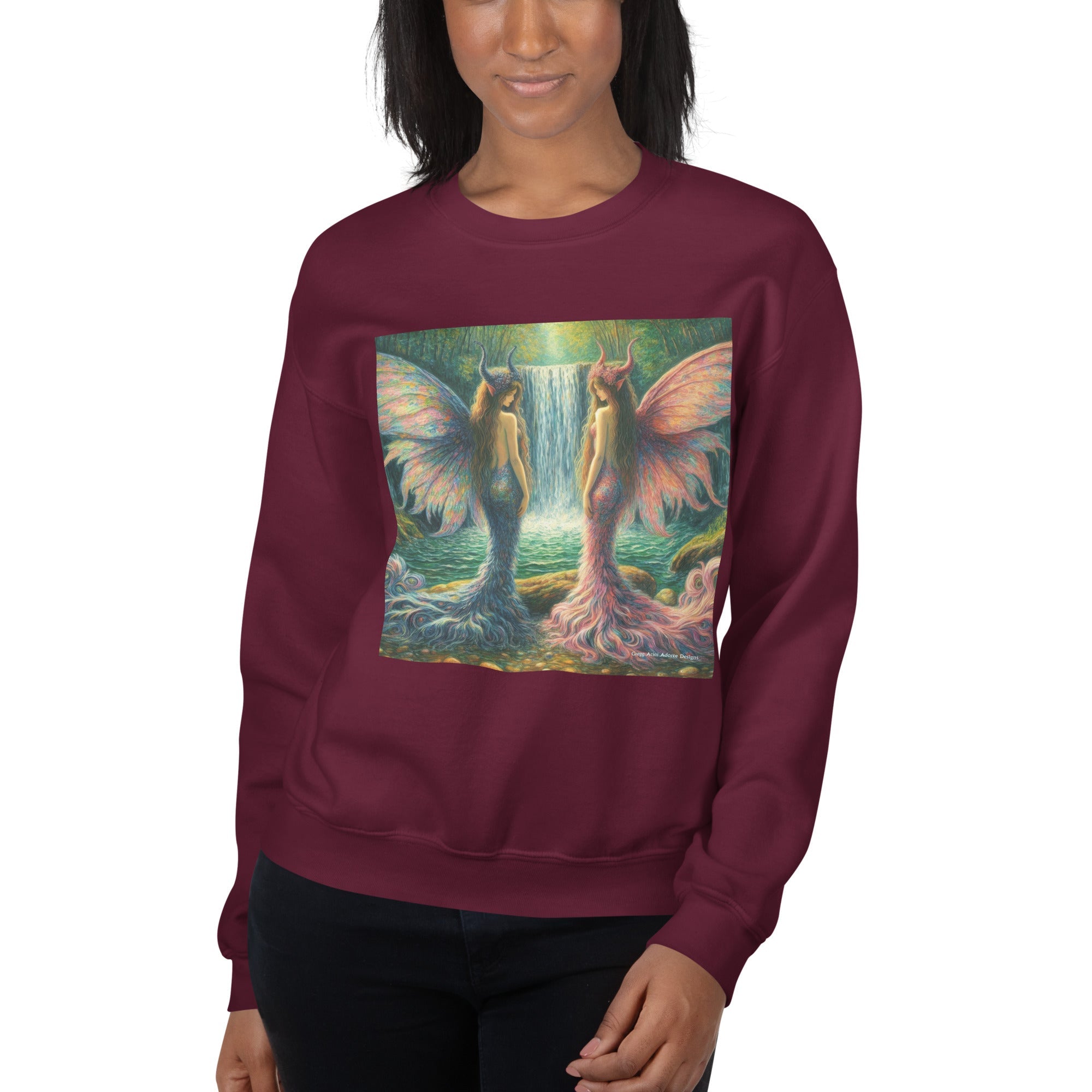 Sisters Unisex Sweatshirt by Gregg Acini Adoree Designs - Gregg Acini Adoree Designs - Sweatshirt