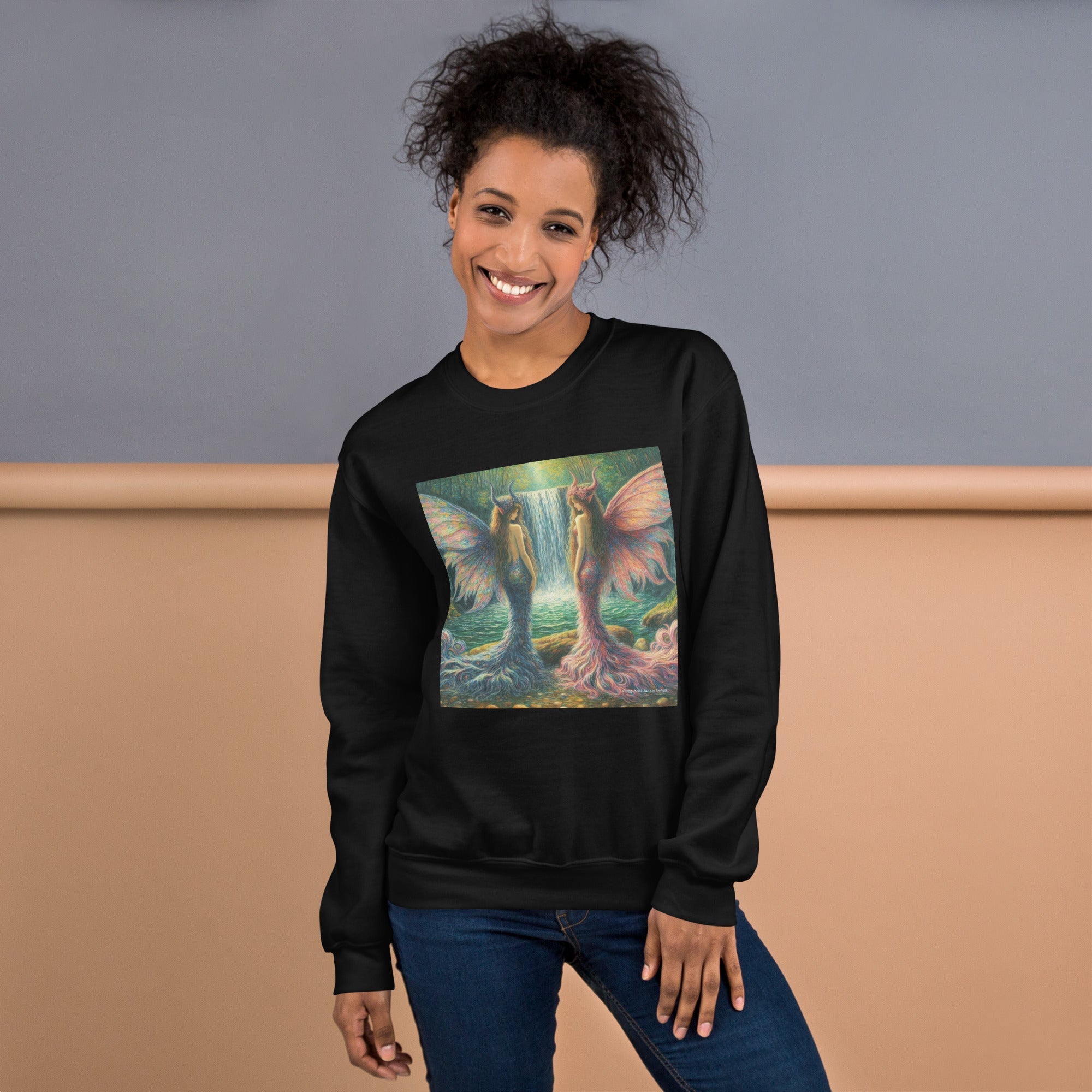 Sisters Unisex Sweatshirt by Gregg Acini Adoree Designs - Gregg Acini Adoree Designs - Sweatshirt
