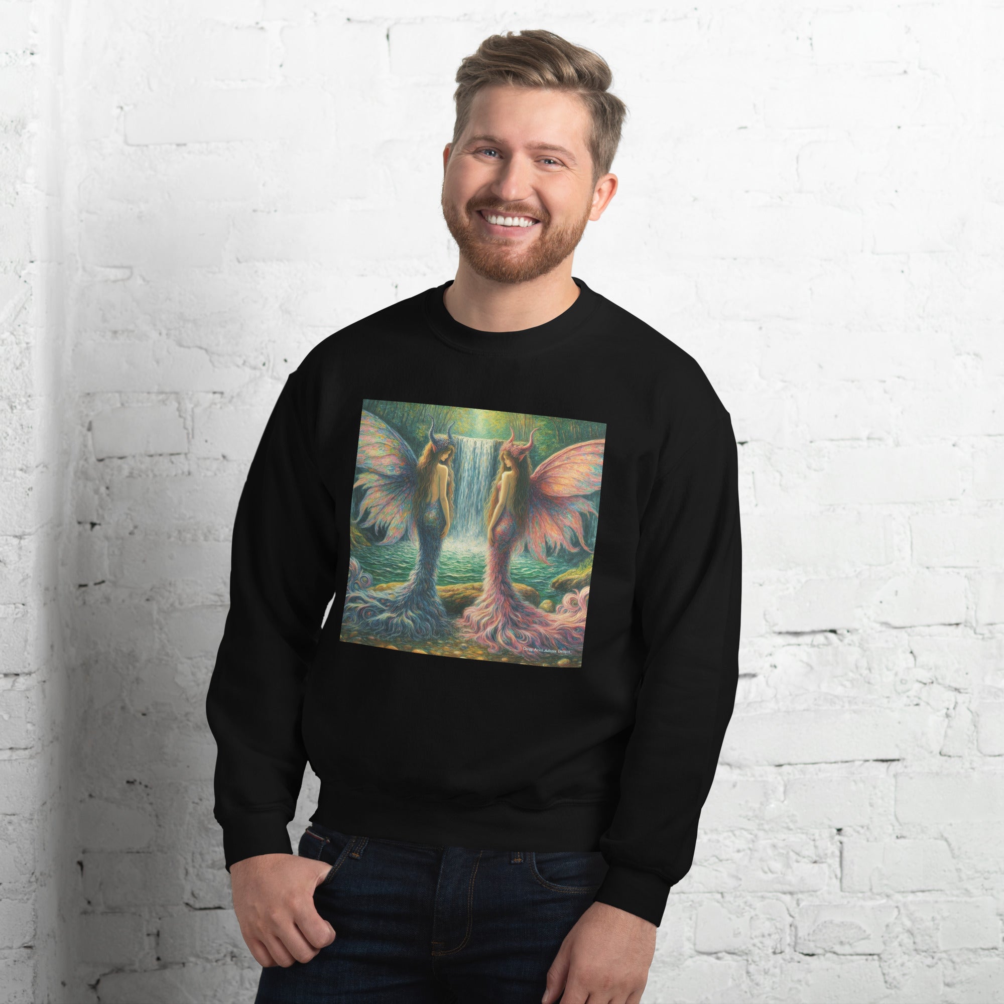 Sisters Unisex Sweatshirt by Gregg Acini Adoree Designs - Gregg Acini Adoree Designs - Sweatshirt