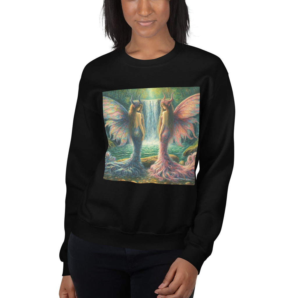 Sisters Unisex Sweatshirt by Gregg Acini Adoree Designs - Gregg Acini Adoree Designs - Sweatshirt