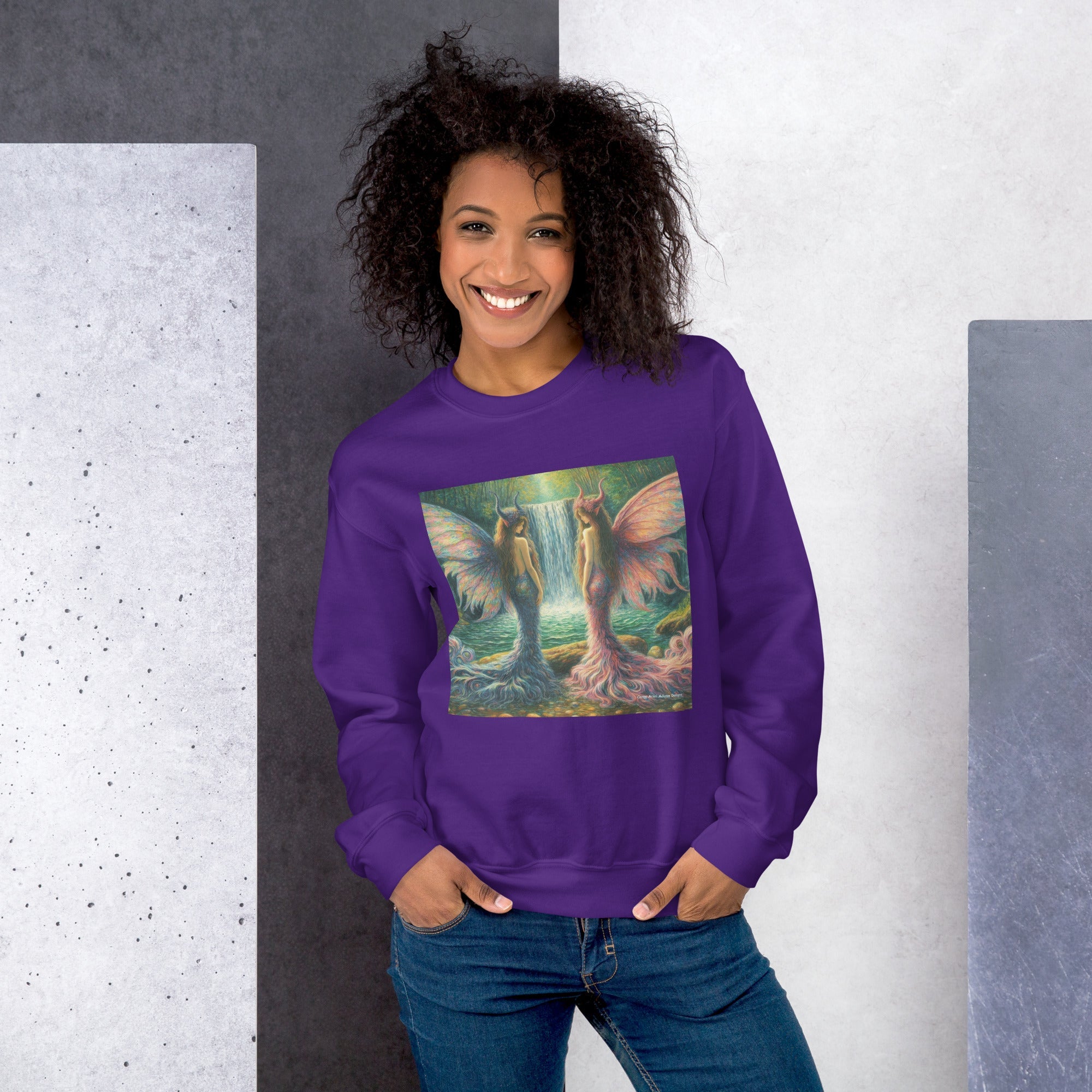 Sisters Unisex Sweatshirt by Gregg Acini Adoree Designs - Gregg Acini Adoree Designs - Sweatshirt