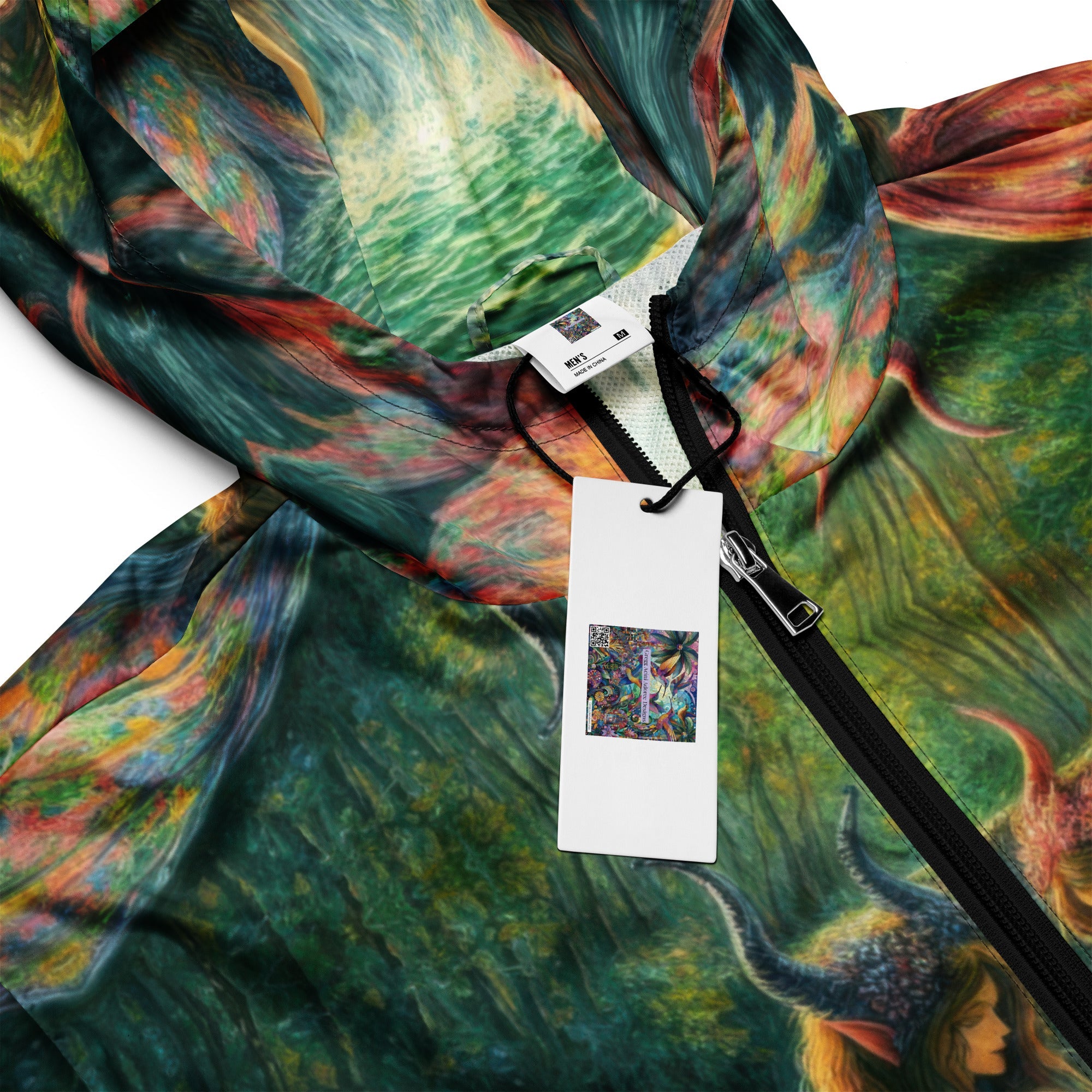 Sisters windbreaker by Gregg Acini Adoree Designs - Gregg Acini Adoree Designs - Windbreaker