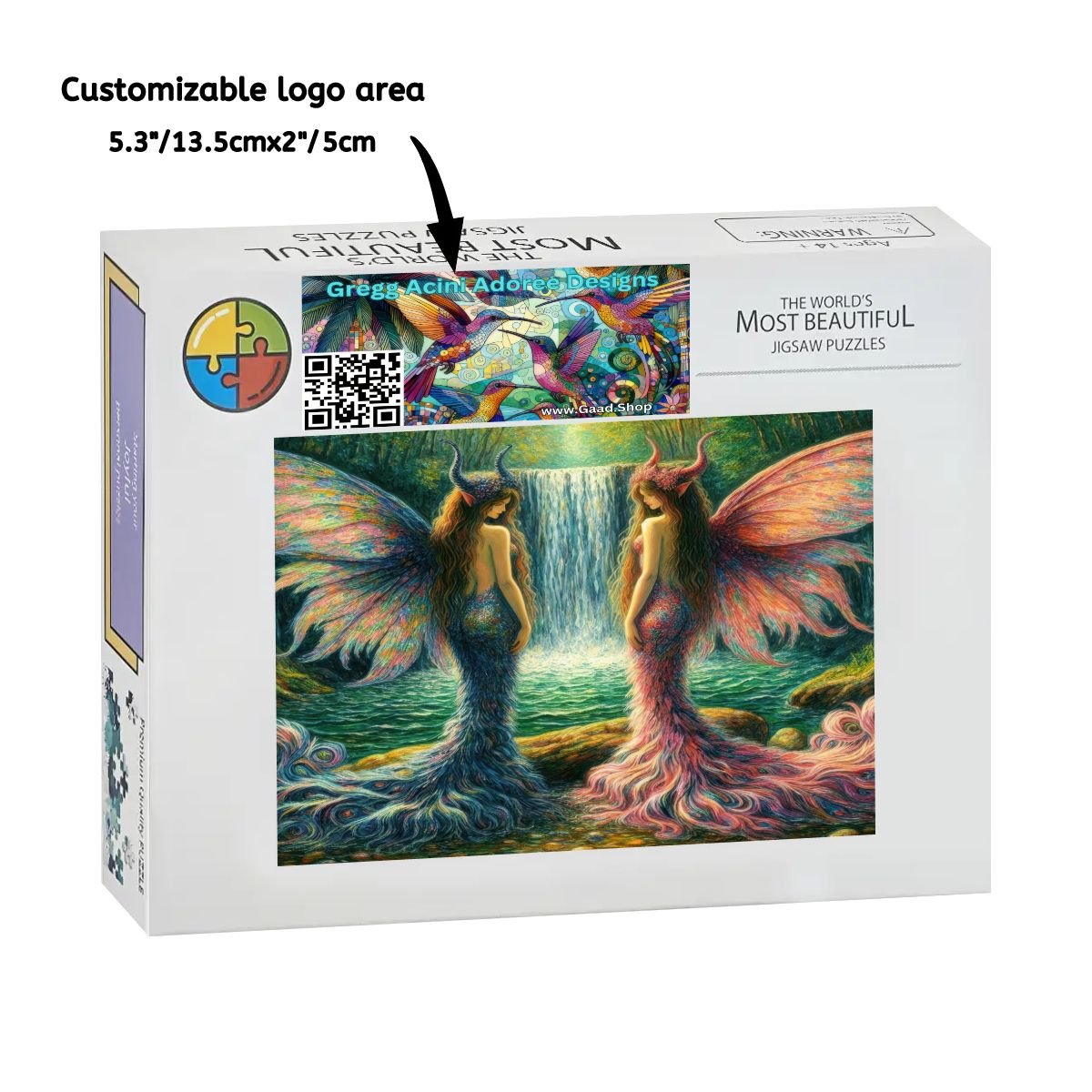Sisters Wooden Jigsaw Puzzles 1000 pcs - Gregg Acini Adoree Designs - Jigsaw Puzzle