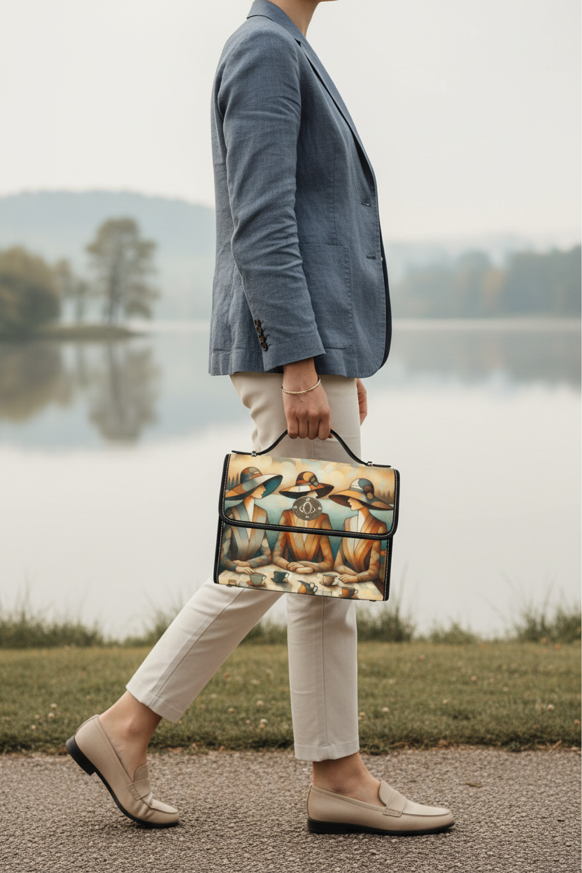 Tea at the Lake Satchel Lifestyle