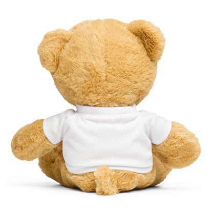 Teddy bear with a Proud Bear1 t-shirt by Gregg Acini Adoree Designs - Gregg Acini Adoree Designs - Toy