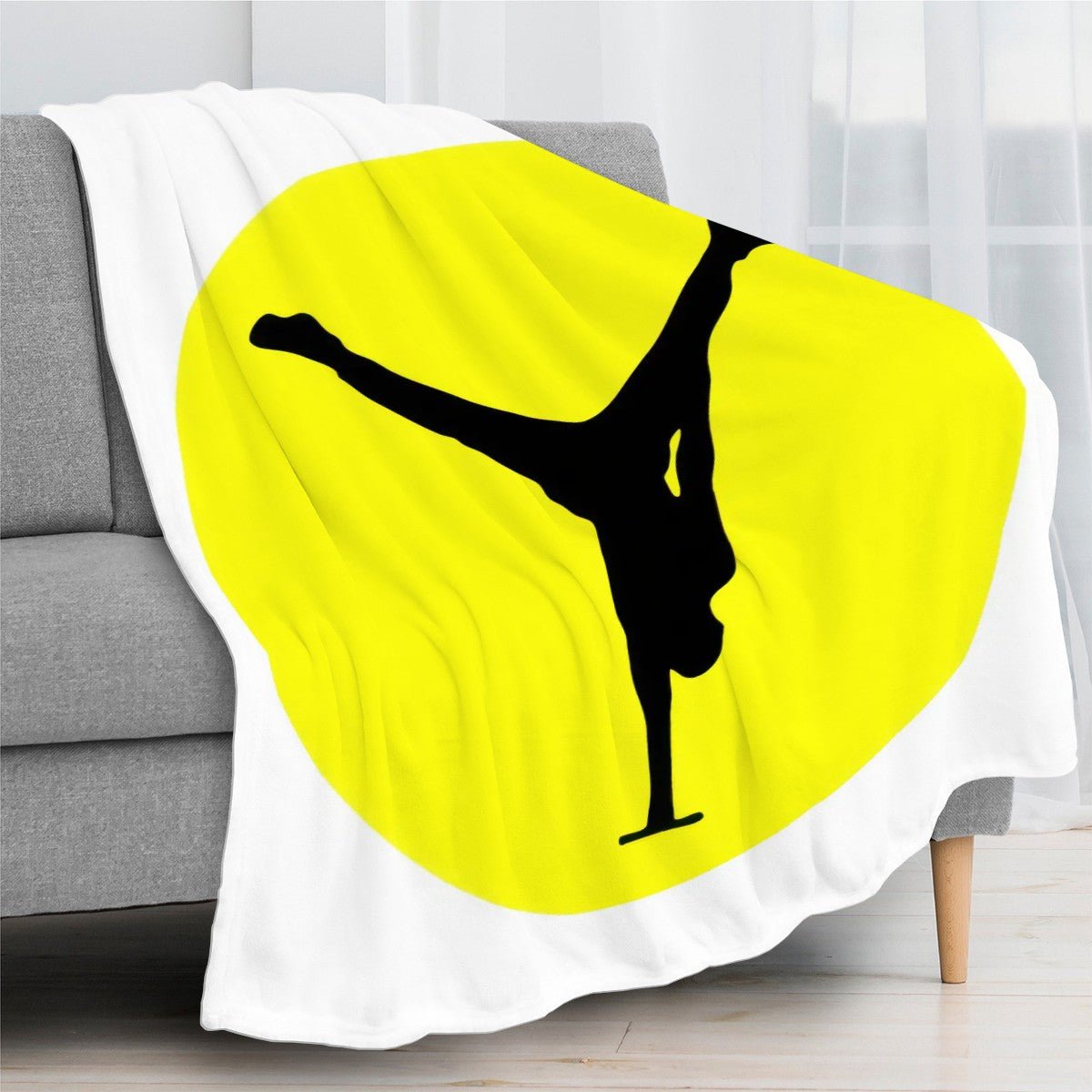 The Balance Guru 300 GSM Flannel Throw Blanket (Made in USA) - Gregg Acini Adoree Designs - Blanket