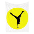 The Balance Guru 300 GSM Flannel Throw Blanket (Made in USA) - Gregg Acini Adoree Designs - Blanket
