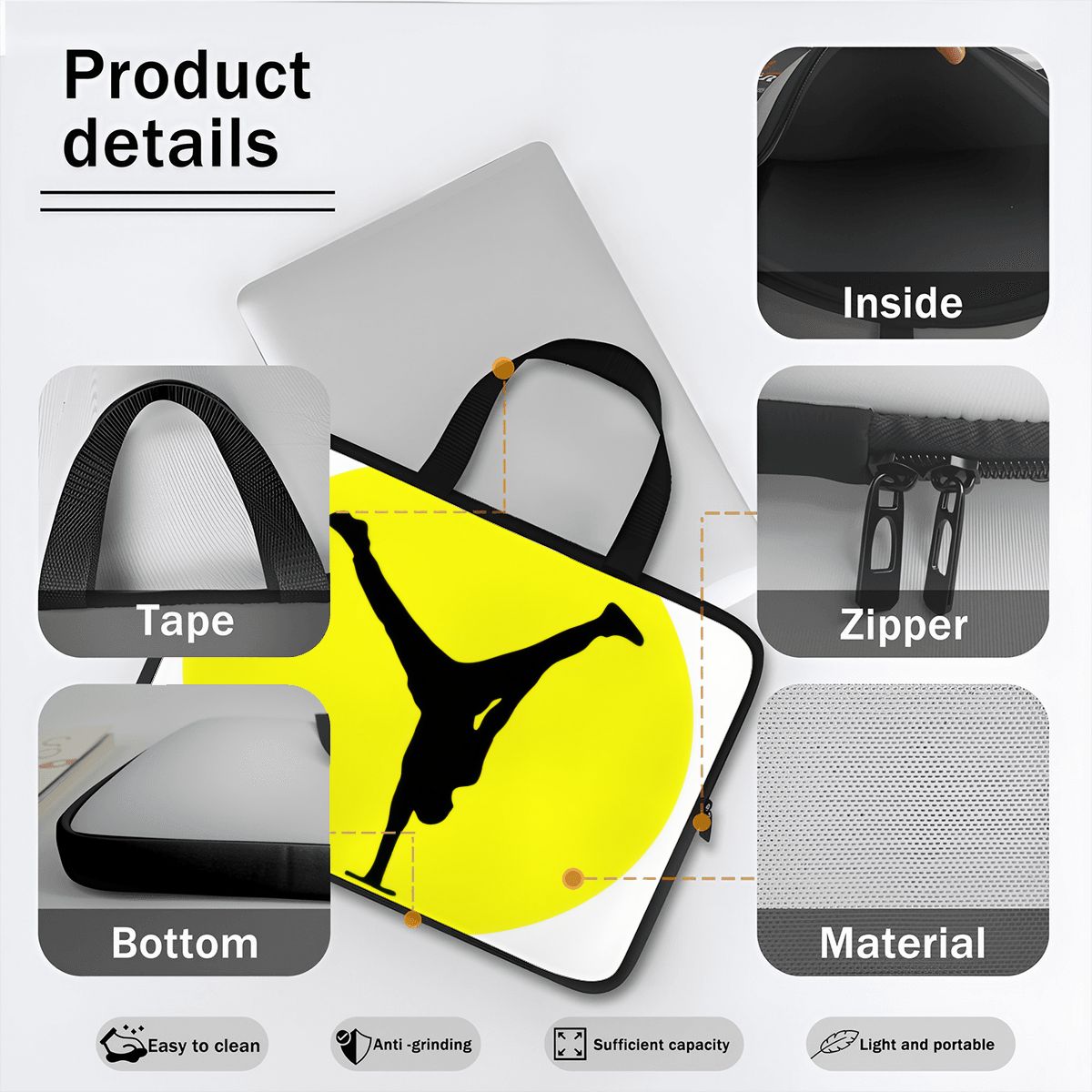 The Balance Guru Laptop Bag - Gregg Acini Adoree Designs - Laptop Bag