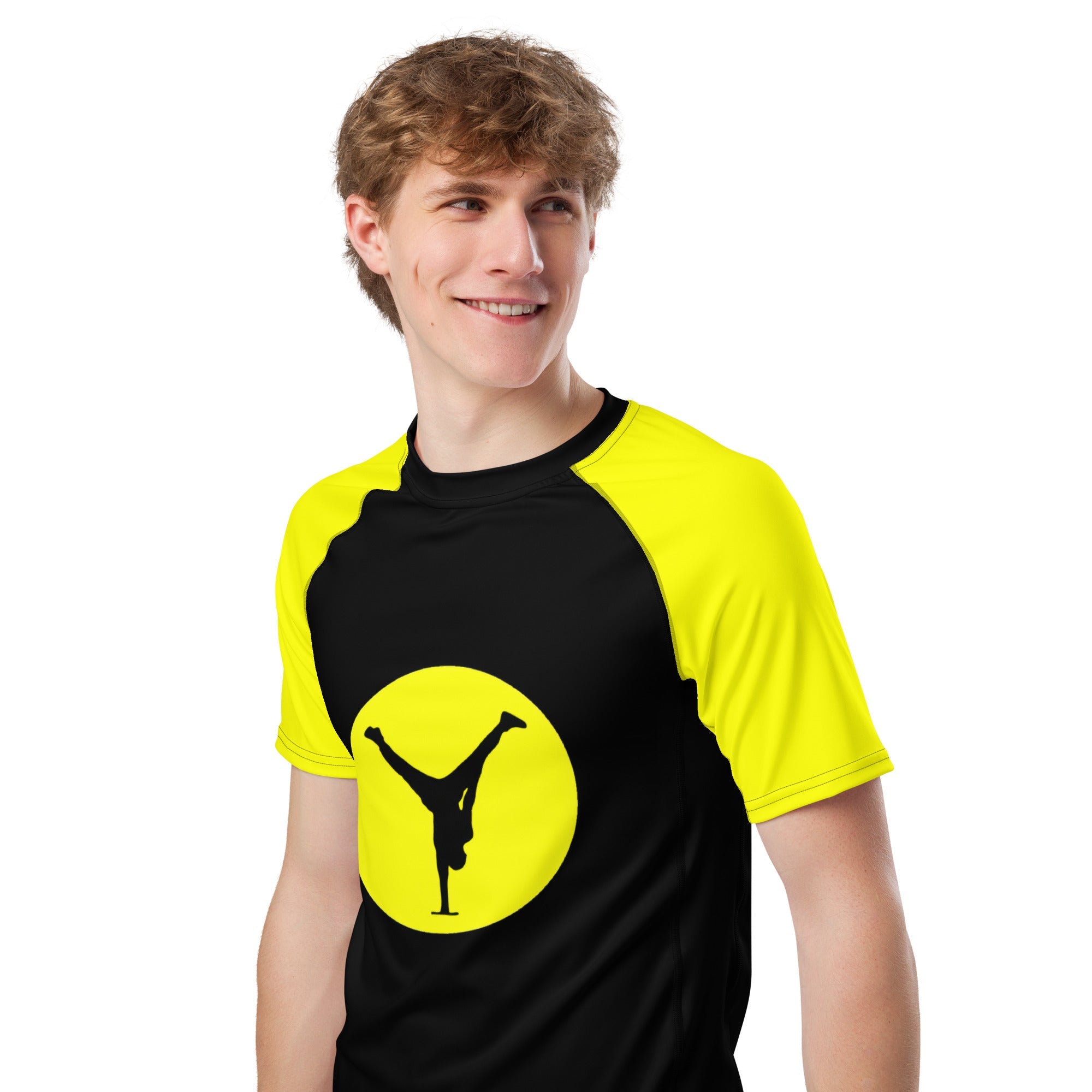 The Balance Guru men’s rash guard - Gregg Acini Adoree Designs - Rash Guard