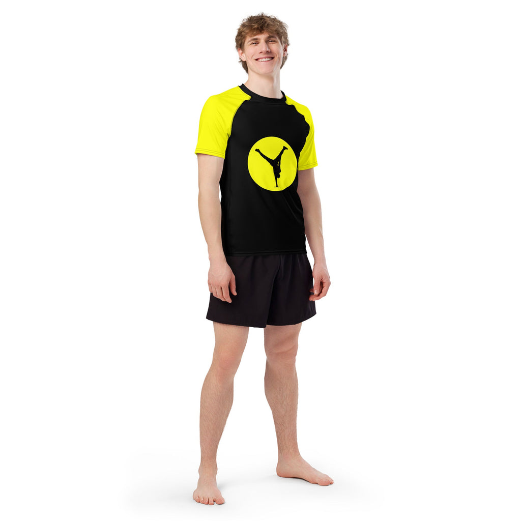 The Balance Guru men’s rash guard - Gregg Acini Adoree Designs - Rash Guard