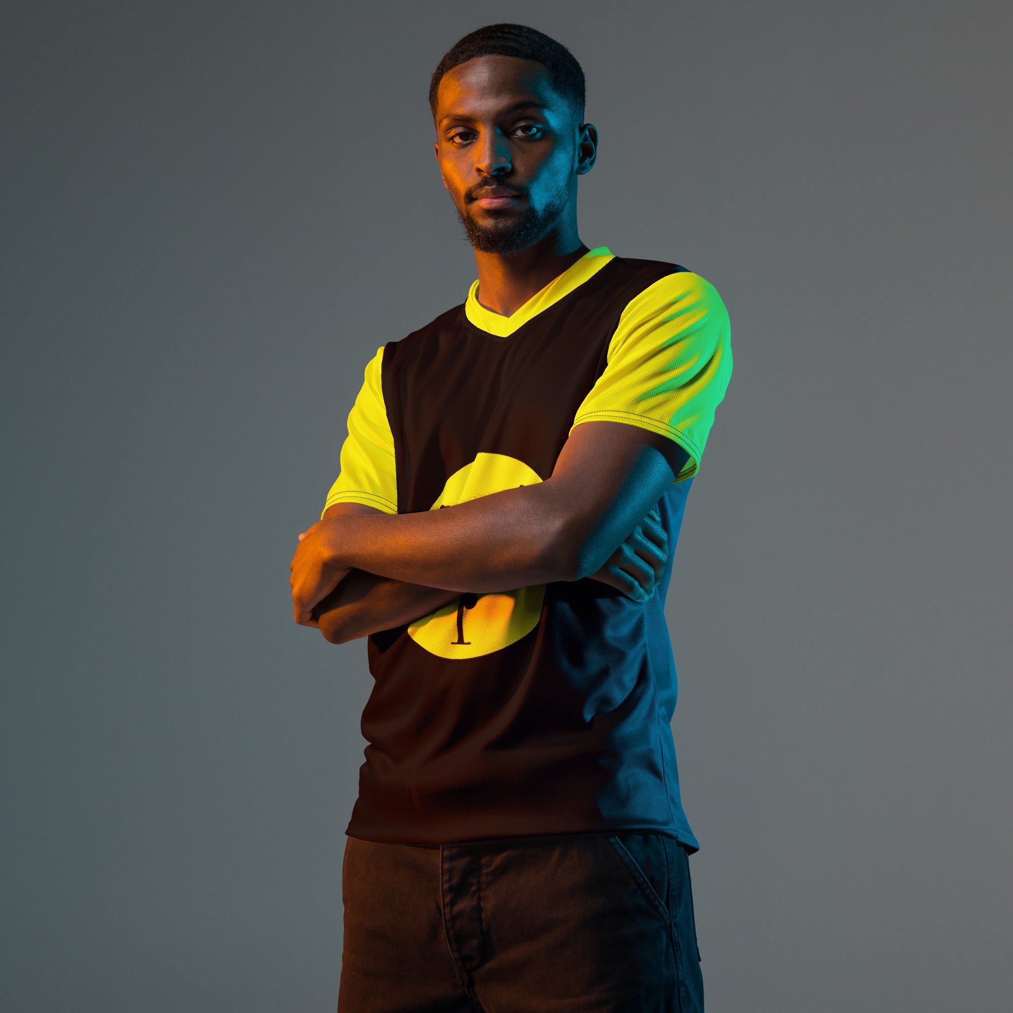 The Balance Guru Recycled unisex sports jersey - Gregg Acini Adoree Designs - Sports Jersey