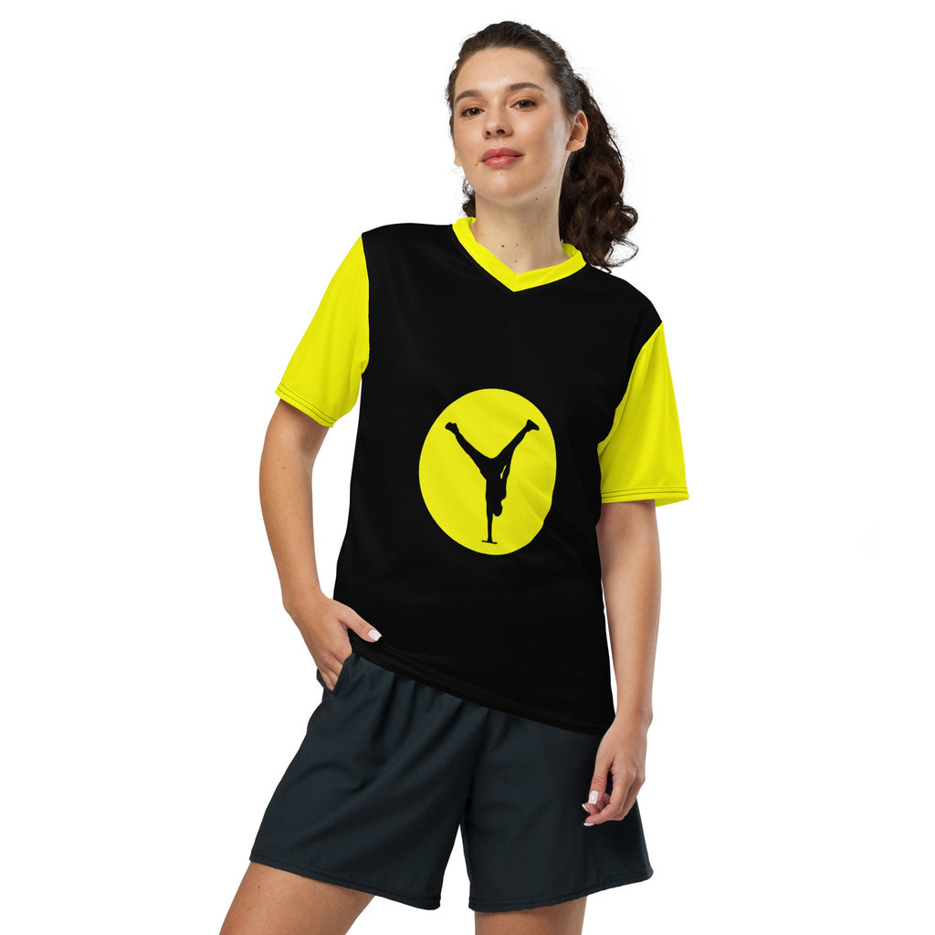 The Balance Guru Recycled unisex sports jersey - Gregg Acini Adoree Designs - Sports Jersey