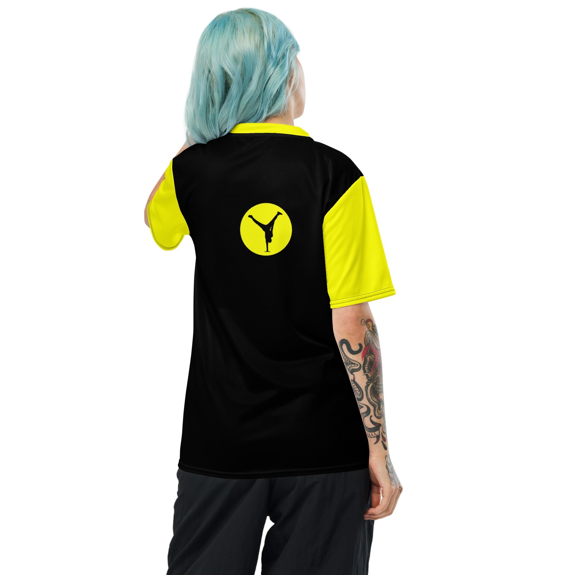 The Balance Guru Recycled unisex sports jersey - Gregg Acini Adoree Designs - Sports Jersey