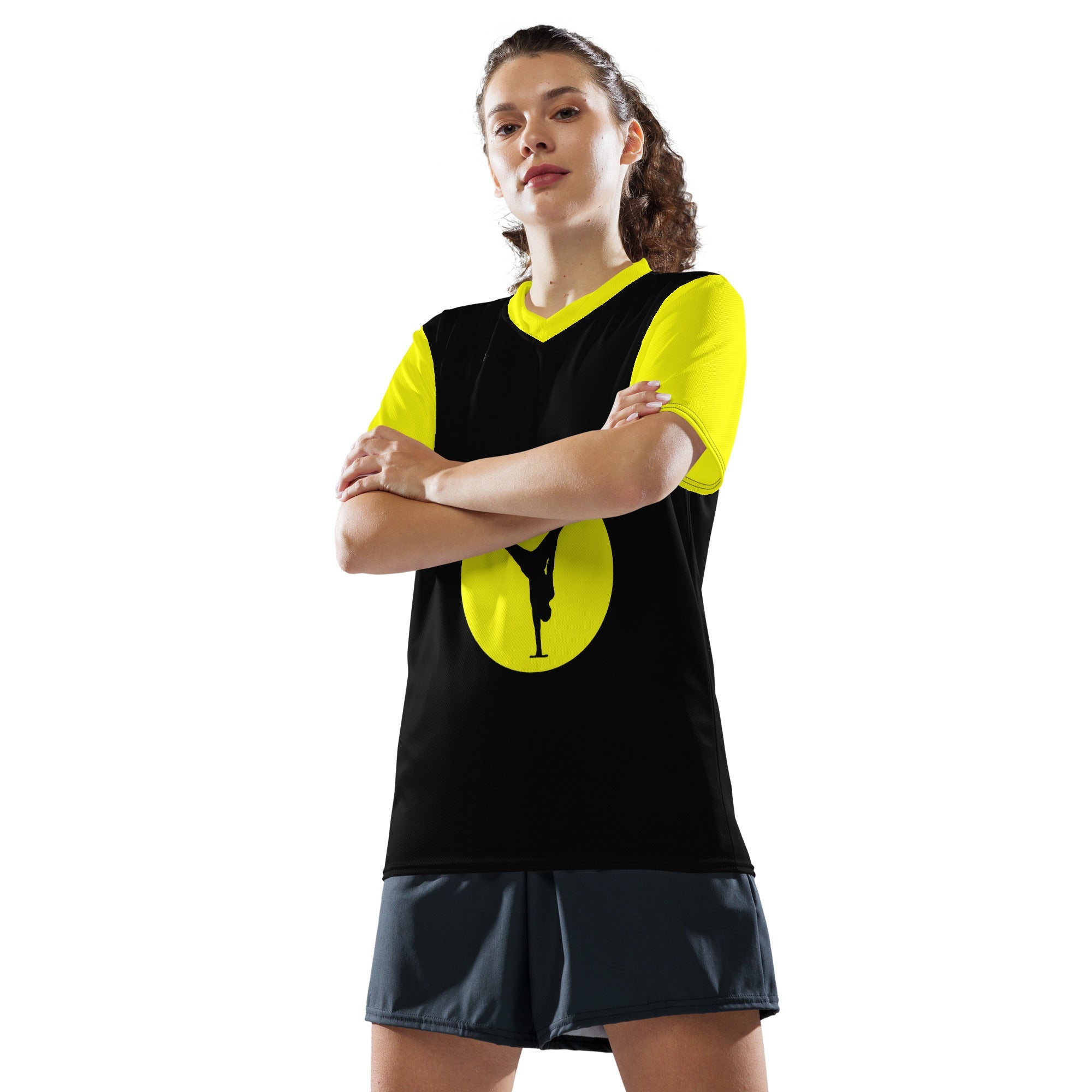The Balance Guru Recycled unisex sports jersey - Gregg Acini Adoree Designs - Sports Jersey
