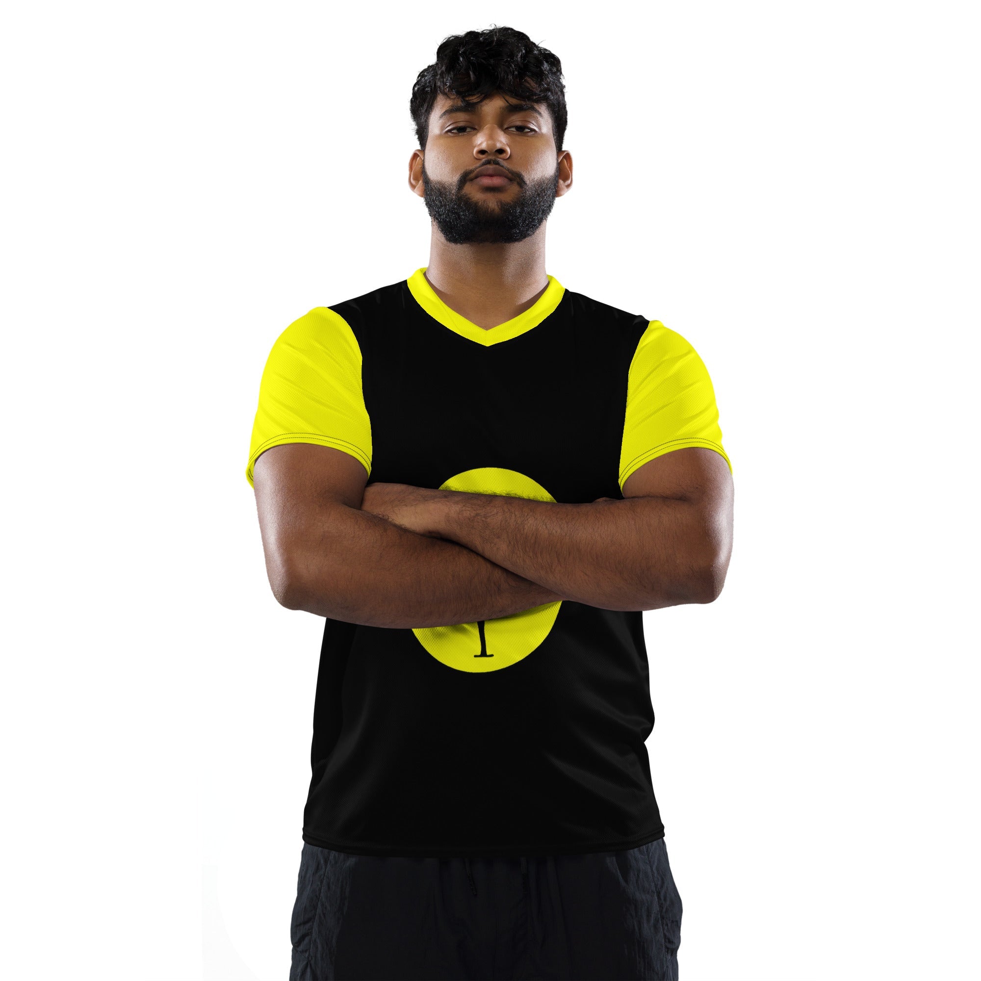 The Balance Guru Recycled unisex sports jersey - Gregg Acini Adoree Designs - Sports Jersey