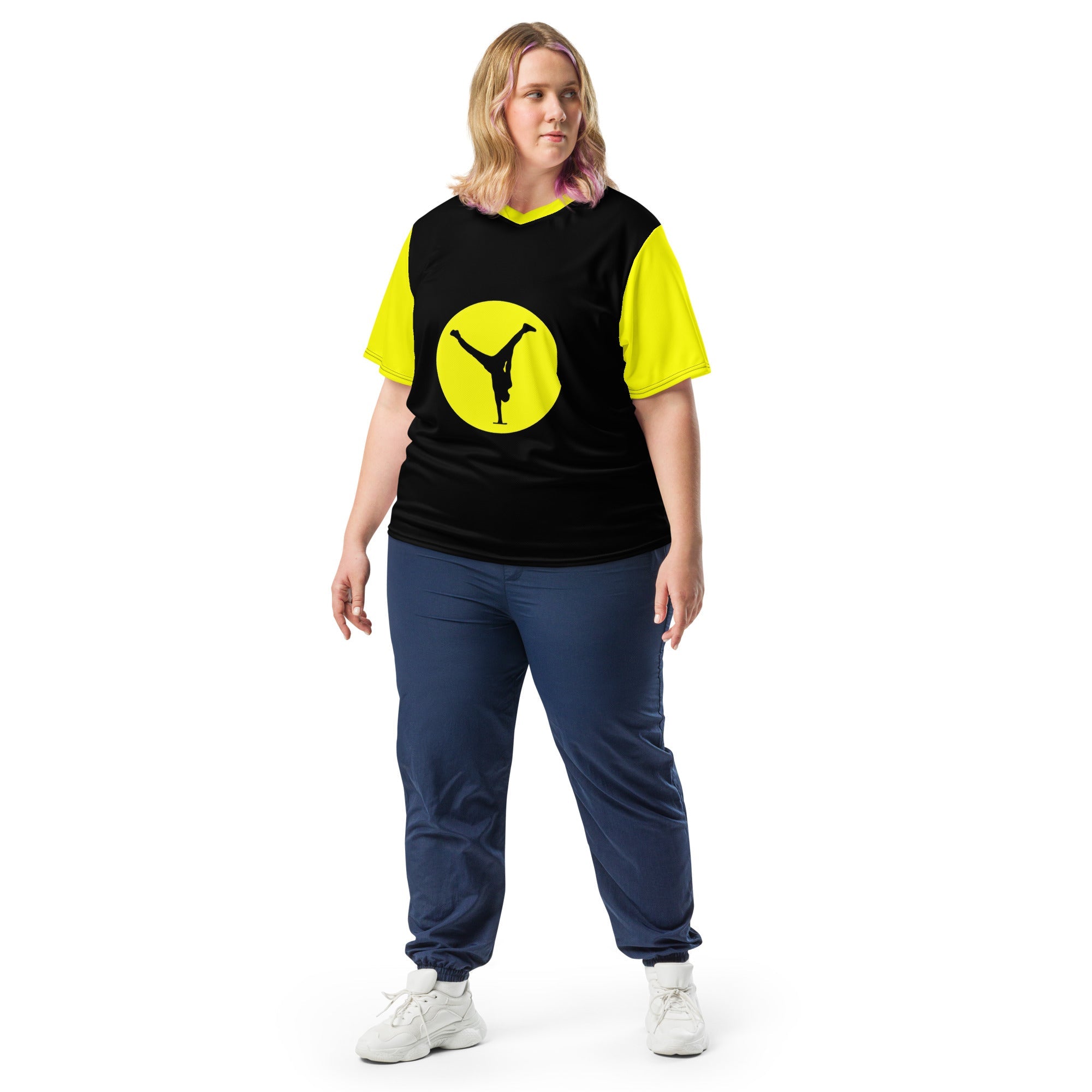 The Balance Guru Recycled unisex sports jersey - Gregg Acini Adoree Designs - Sports Jersey