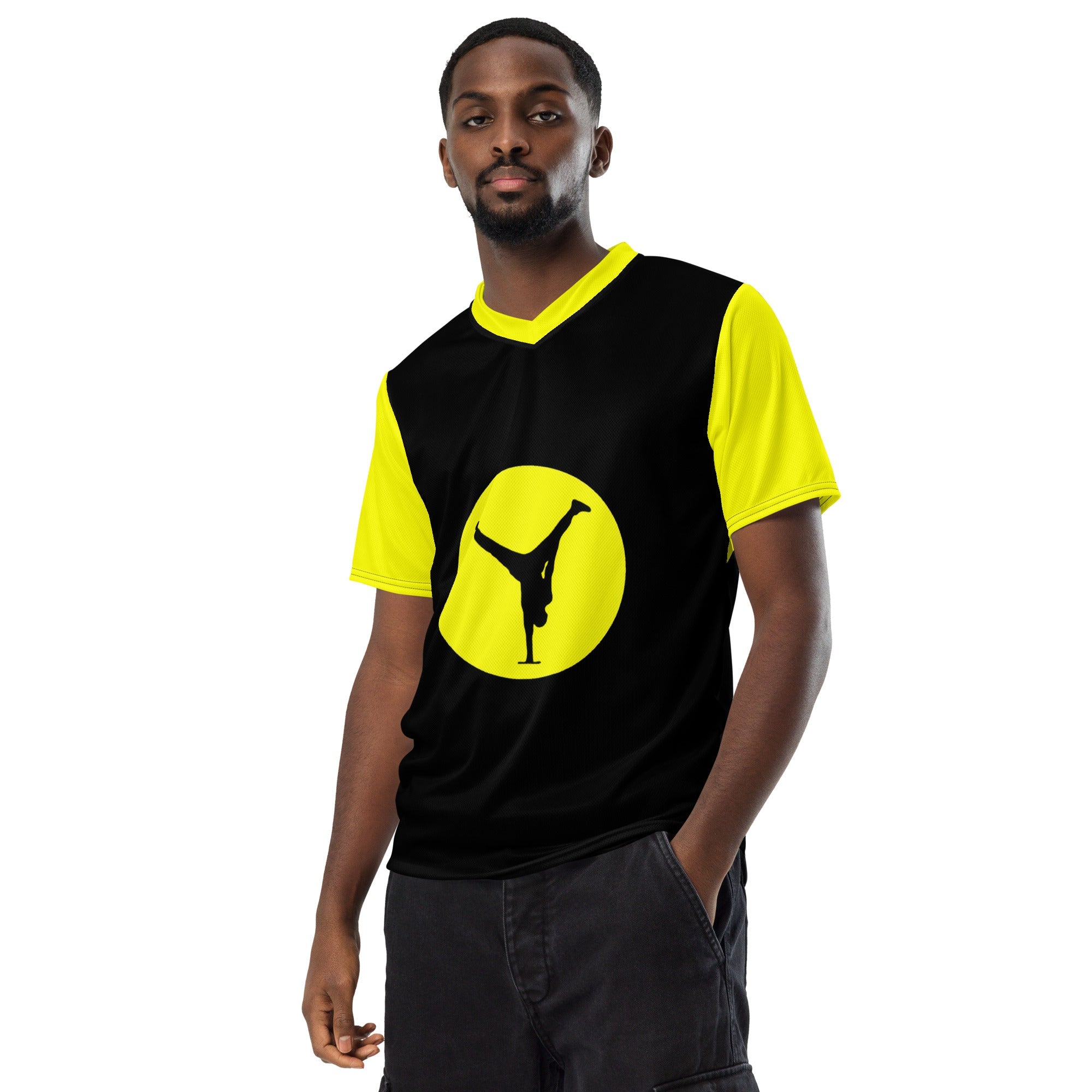 The Balance Guru Recycled unisex sports jersey - Gregg Acini Adoree Designs - Sports Jersey