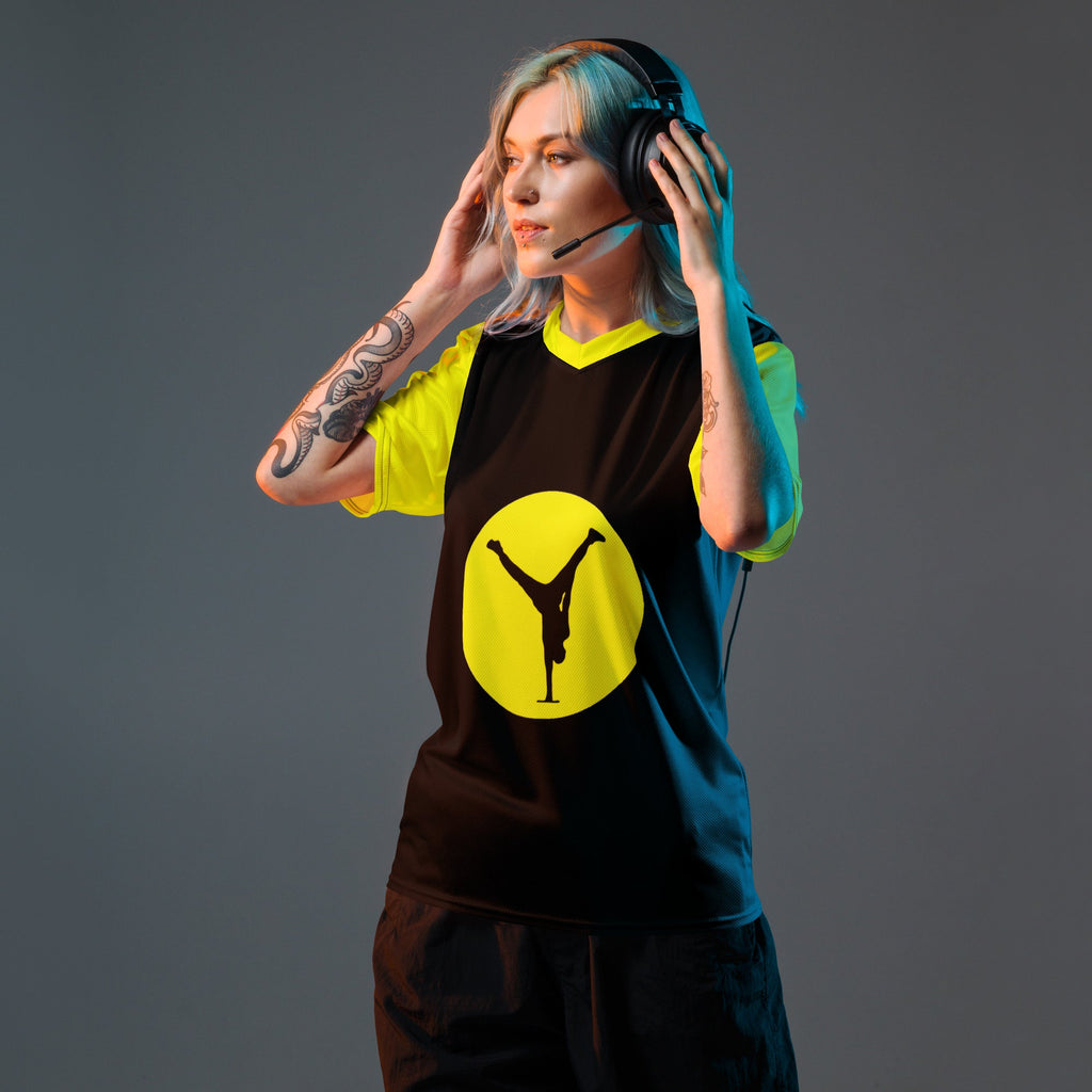 The Balance Guru Recycled unisex sports jersey - Gregg Acini Adoree Designs - Sports Jersey