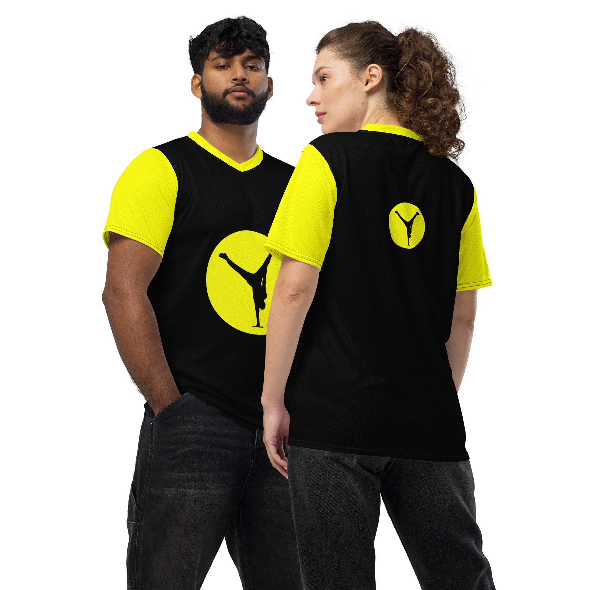 The Balance Guru Recycled unisex sports jersey - Gregg Acini Adoree Designs - Sports Jersey