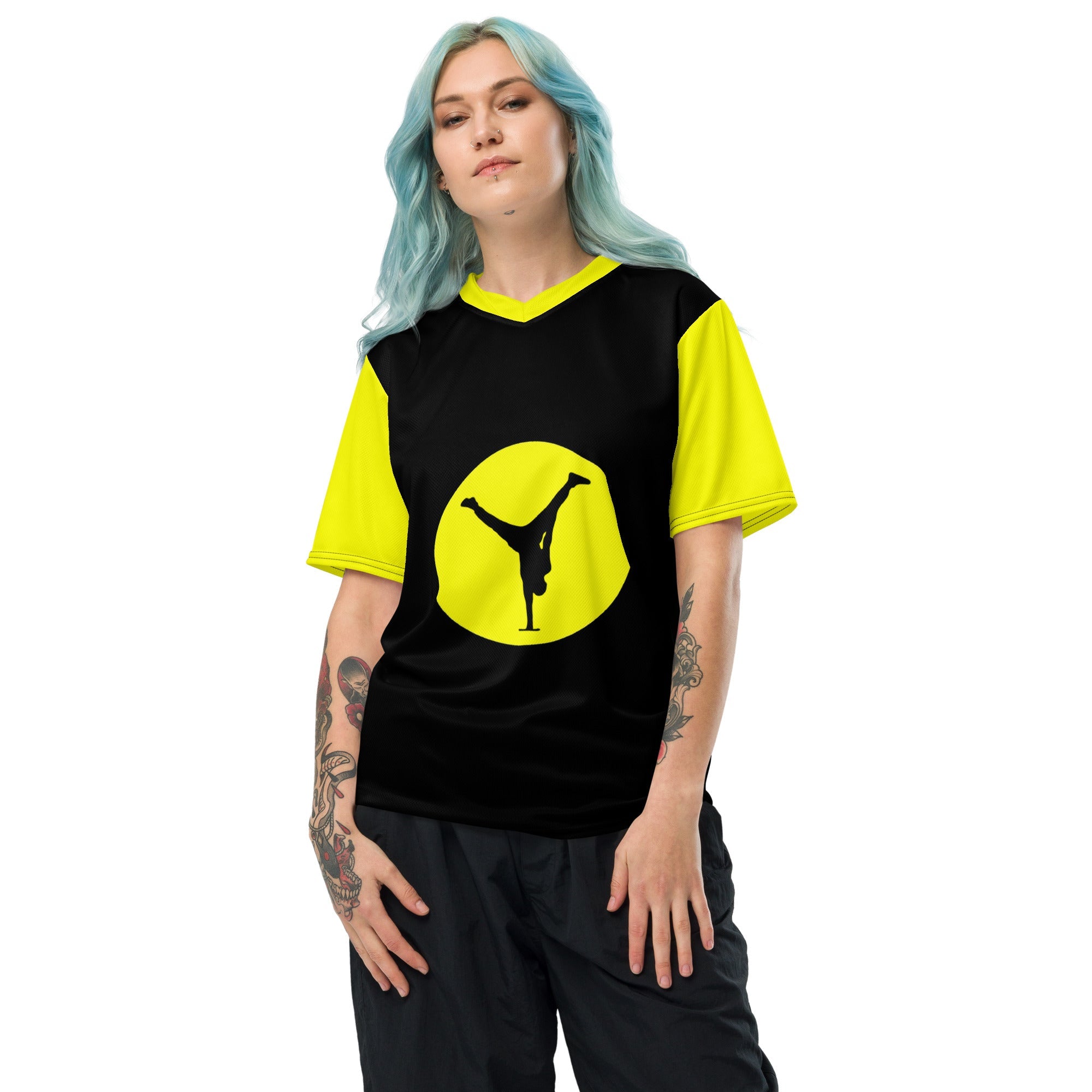 The Balance Guru Recycled unisex sports jersey - Gregg Acini Adoree Designs - Sports Jersey