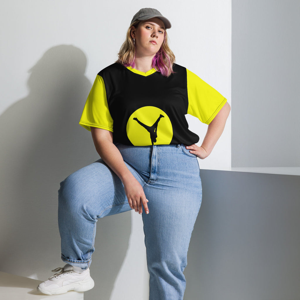 The Balance Guru Recycled unisex sports jersey - Gregg Acini Adoree Designs - Sports Jersey