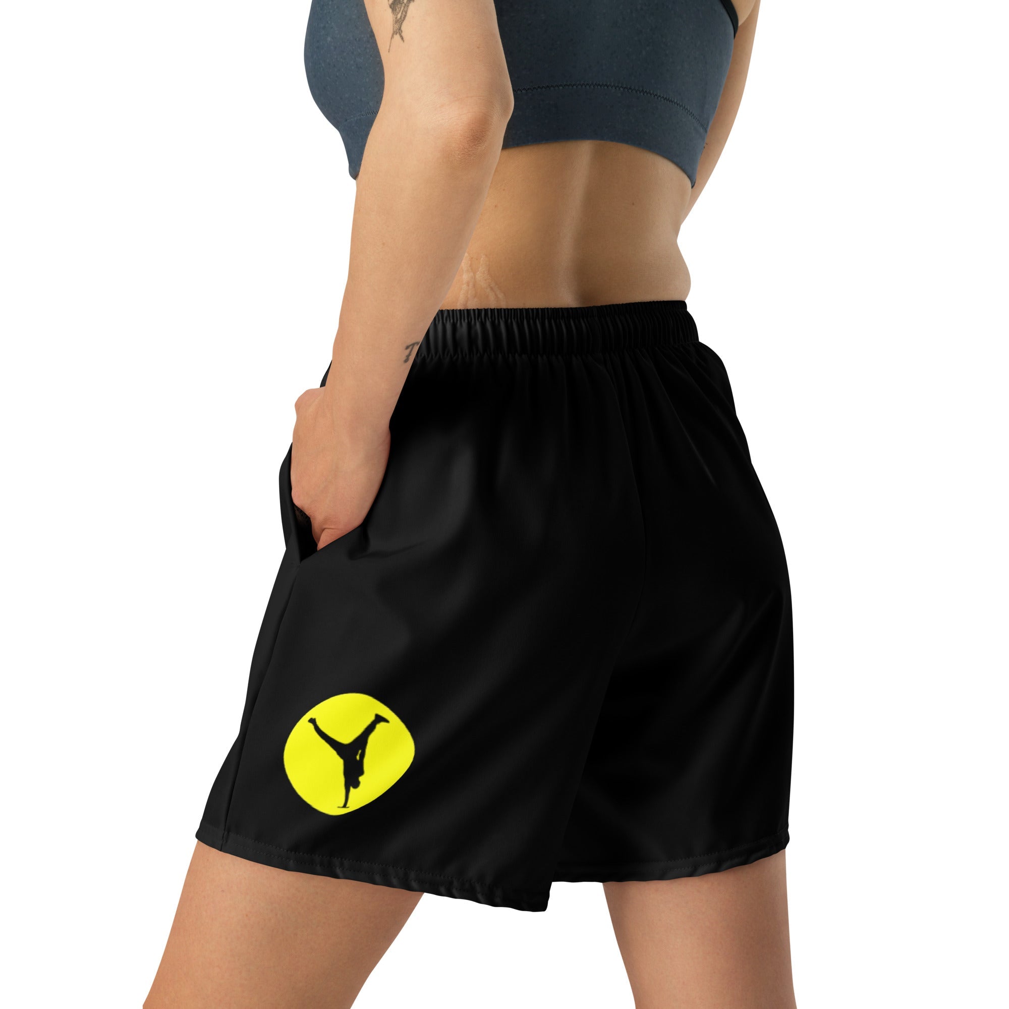 The Balance Guru Unisex Athletic Long Shorts - Gregg Acini Adoree Designs - Shorts
